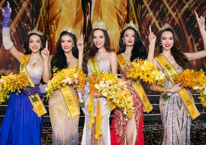 Top 5 chung cuộc của cuộc thi Hoa hậu Hòa bình Việt Nam 2023