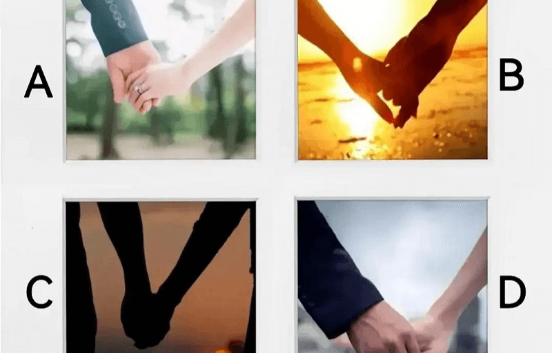  Trắc nghiệm tâm lý: Bạn nghĩ cái nắm tay nào là tình yêu đích thực?